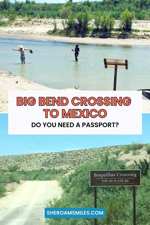 Big Bend Rossing To Mexico