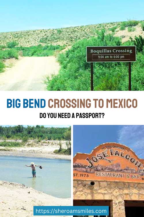 Big Bend Rossing To Mexico