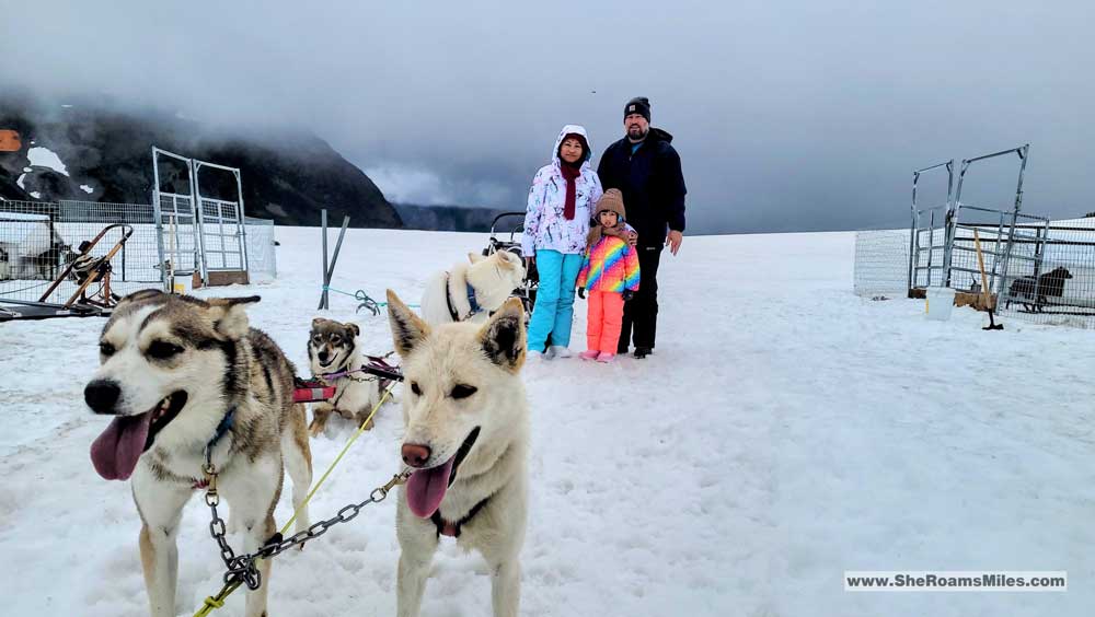 Dogsledding