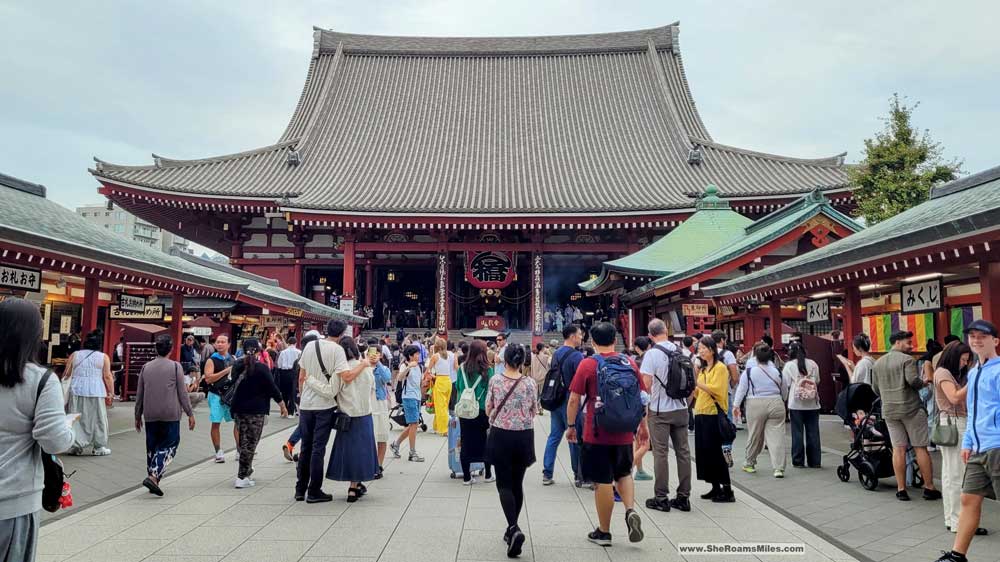 Where To Go In Japan For 4 Days Senso Ji Shrine