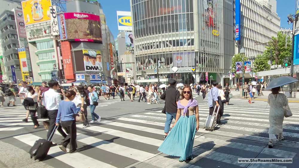 Where To Go In Japan For 4 Days Shibuya Crossing