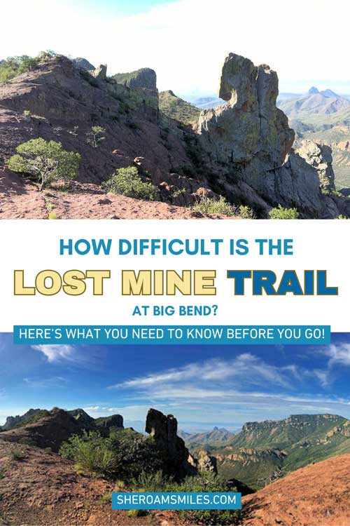 How Difficult Is The Lost Mine Trail At Big Bend