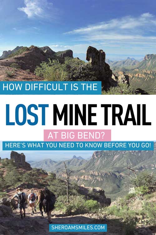 How Difficult Is The Lost Mine Trail At Big Bend