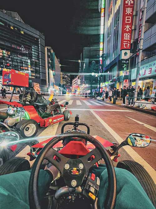 Things To Do In Shibuya Go Karting